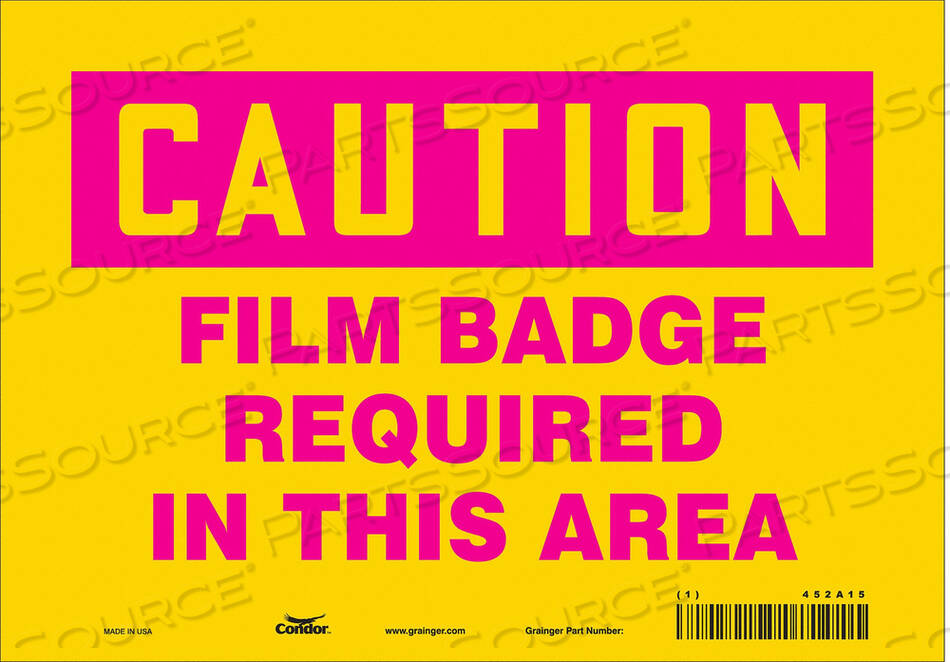 OEM#: 452A15ЗНАК РАДИАЦИОННОЙ БЕЗОПАСНОСТИ ВИНИЛОВЫЙ 7 H от Condor