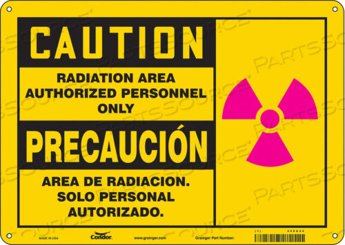 OEM#: 452A24ЗНАК РАДИАЦИОННОЙ БЕЗОПАСНОСТИ АЛЮМИНИЕВЫЙ 10 H от Condor