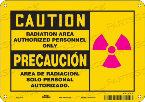 OEM#: 452A25ЗНАК РАДИАЦИОННОЙ БЕЗОПАСНОСТИ ПЛАСТИКОВЫЙ 7 H от Condor