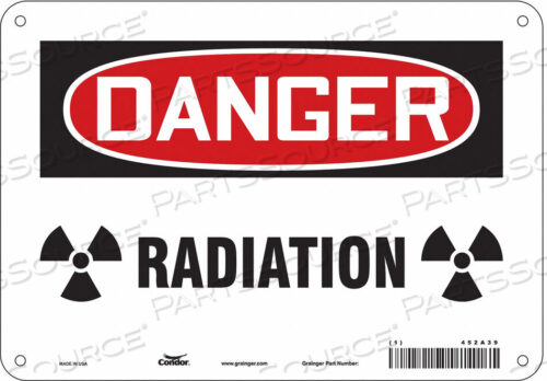 OEM#: 452A39ЗНАК РАДИАЦИОННОЙ БЕЗОПАСНОСТИ АЛЮМИНИЕВЫЙ 7 H от Condor