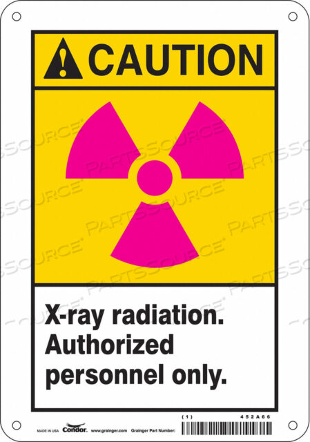 OEM#: 452A66Знак радиационной опасности, заголовок 10 H от Condor