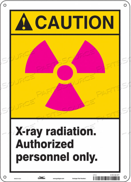 OEM#: 452A67ЗНАК РАДИАЦИОННОЙ БЕЗОПАСНОСТИ, ПРЕДУПРЕЖДЕНИЕ, ЗАГОЛОВОК 14 H от Condor