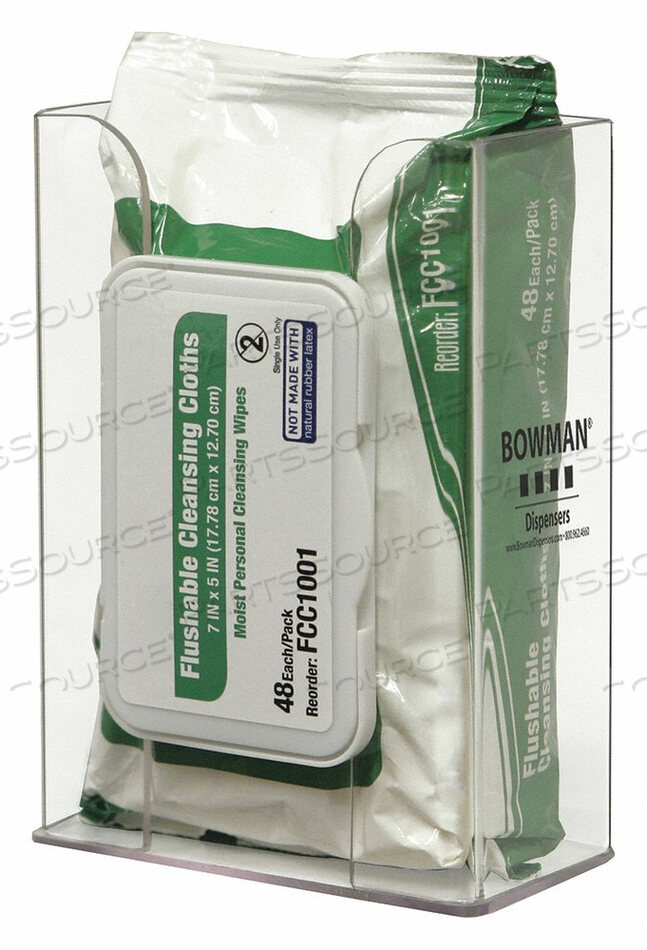 OEM#: CL012-0111ДИСПЕНСЕР ДЛЯ САЛФЕТОК, 1 ОТДЕЛЕНИЕ, ПРОЗРАЧНЫЙ от Bowman