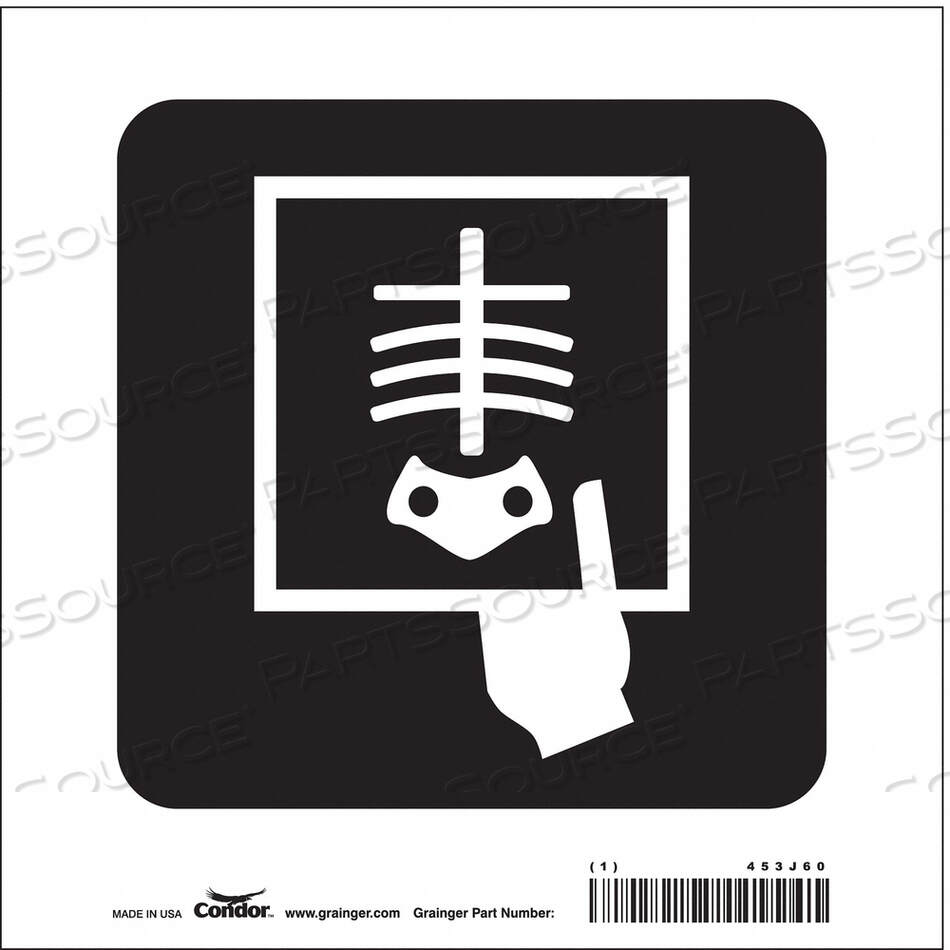 OEM#: 453J60ЗНАК БОЛЬНИЦЫ 8 В X 8 Ш ТОЛЩИНА 0,004 от Condor