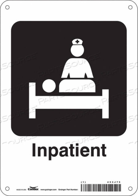 OEM#: 453J75ЗНАК БОЛЬНИЦЫ 10 В X 7 Ш ТОЛЩИНА 0,032 от Condor