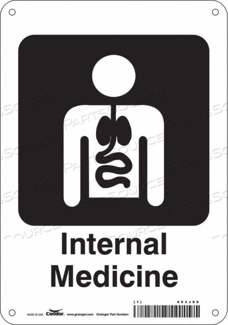 OEM#: 453J89ЗНАК БОЛЬНИЦЫ 10 В X 7 Ш ТОЛЩИНА 0,032 от Condor