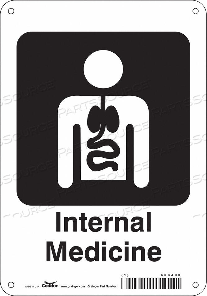 OEM#: 453J90ЗНАК БОЛЬНИЦЫ 10 В X 7 Ш ТОЛЩИНА 0,055 от Condor
