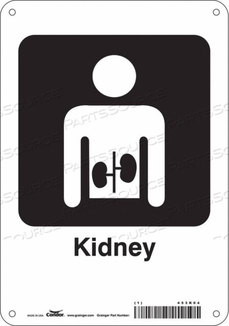 OEM#: 453K04ЗНАК БОЛЬНИЦЫ 10 В X 7 Ш ТОЛЩИНА 0,032 от Condor