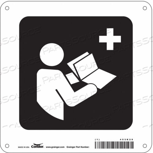 OEM#: 453K29ЗНАК БОЛЬНИЦЫ 8 В X 8 Ш ТОЛЩИНА 0,055 от Condor