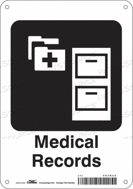 OEM#: 453K32ЗНАК БОЛЬНИЦЫ 10 В X 7 Ш ТОЛЩИНА 0,032 от Condor