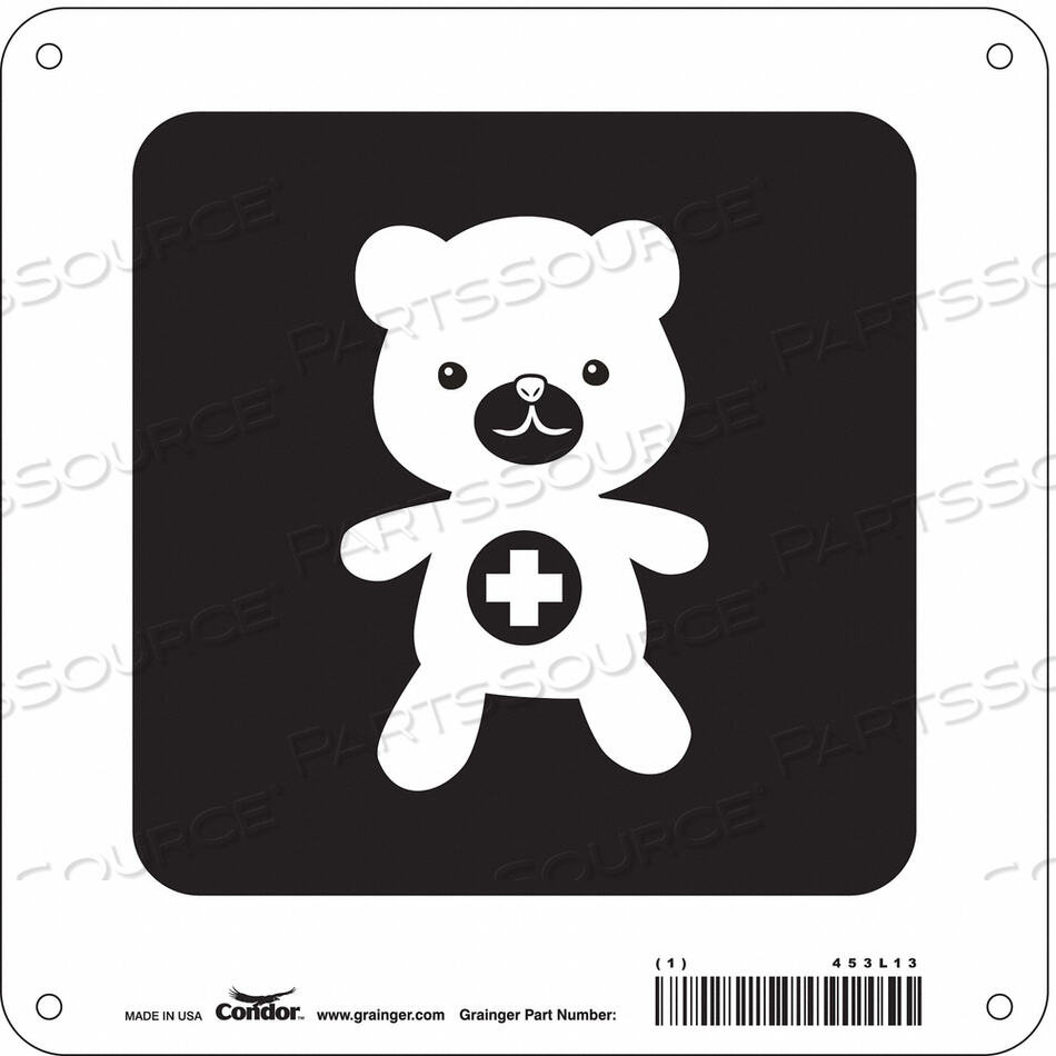 OEM#: 453L13ЗНАК БОЛЬНИЦЫ 8 В X 8 Ш ТОЛЩИНА 0,032 от Condor