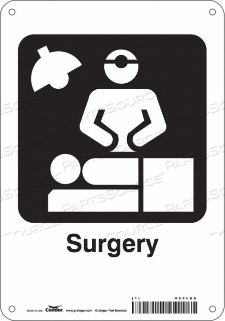 OEM#: 453L66ЗНАК БОЛЬНИЦЫ 10 В X 7 Ш ТОЛЩИНА 0,032 от Condor