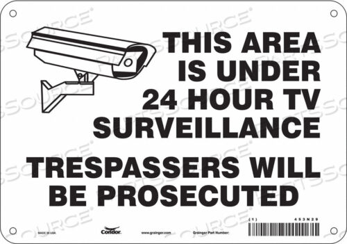 OEM#: 453N29J7034 ЗНАК БЕЗОПАСНОСТИ 7 H 10 W АЛЮМИНИЙ от Condor