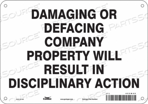 OEM#: 453N40ЗНАК БЕЗОПАСНОСТИ 7 H 10 W ПЛАСТИКОВЫЙ от Condor