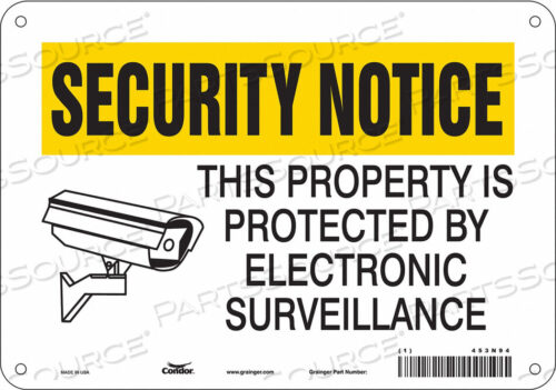 OEM#: 453N94J7030 ЗНАК БЕЗОПАСНОСТИ 7 H 10 W ПЛАСТИКОВЫЙ от Condor