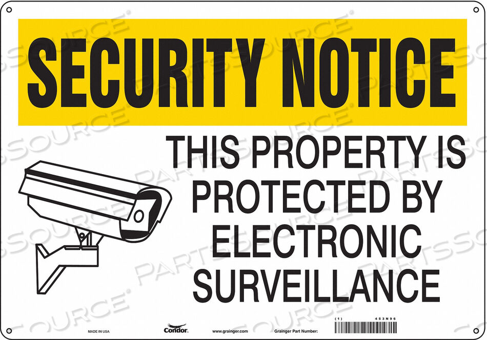 OEM#: 453N96J7030 ЗНАК БЕЗОПАСНОСТИ 14 H 20 W ПЛАСТИКОВЫЙ от Condor