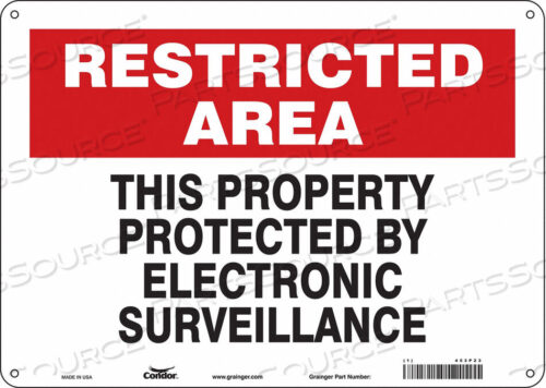 OEM#: 453P23ЗНАК БЕЗОПАСНОСТИ 10 H 14 W ПЛАСТИКОВЫЙ от Condor