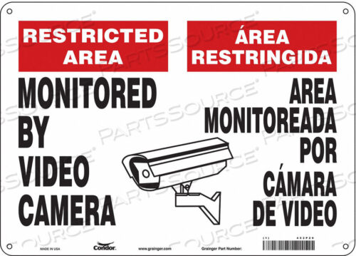 OEM#: 453P29ЗНАК БЕЗОПАСНОСТИ 10 H 14 W ПЛАСТИКОВЫЙ от Condor