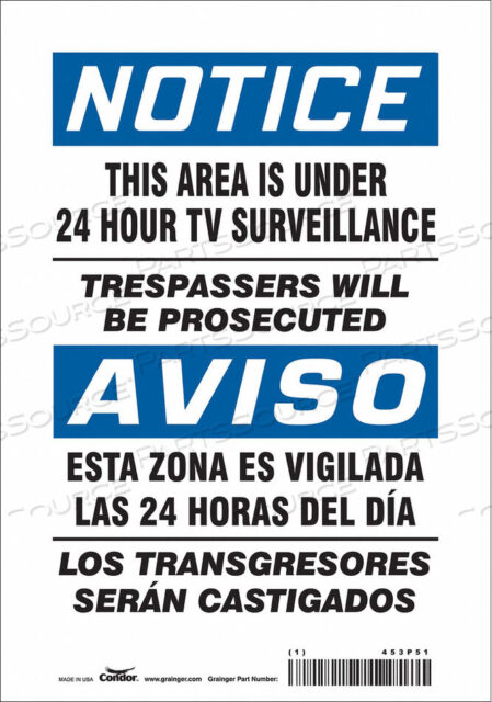 OEM#: 453P51ЗНАК БЕЗОПАСНОСТИ 10 H 7 W ВИНИЛ от Condor