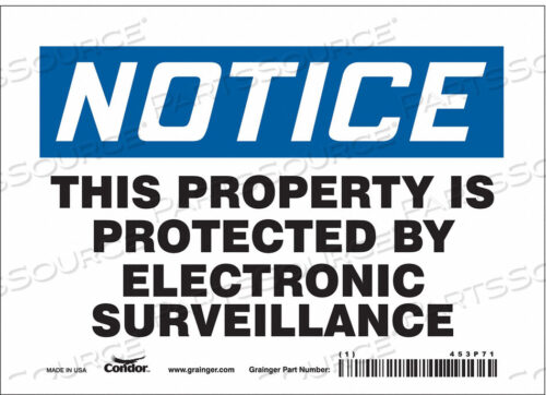 OEM#: 453P71ЗНАК БЕЗОПАСНОСТИ 5 H 7 W ВИНИЛ от Condor