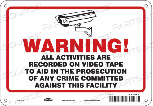 OEM#: 453R62ЗНАК БЕЗОПАСНОСТИ 7 H 10 W ПЛАСТИКОВЫЙ от Condor