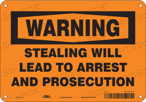 OEM#: 453R72ЗНАК БЕЗОПАСНОСТИ 7 H 10 W АЛЮМИНИЙ от Condor