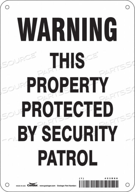 OEM#: 453R88ЗНАК БЕЗОПАСНОСТИ 10 H 7 W ПЛАСТИКОВЫЙ от Condor