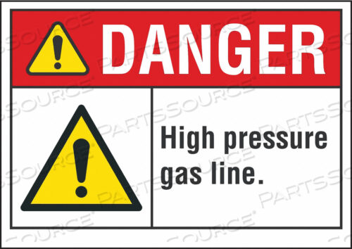 ЗНАК ОПАСНОСТИ 10 Ш X 7 В 0,001 ТОЛЩИНА