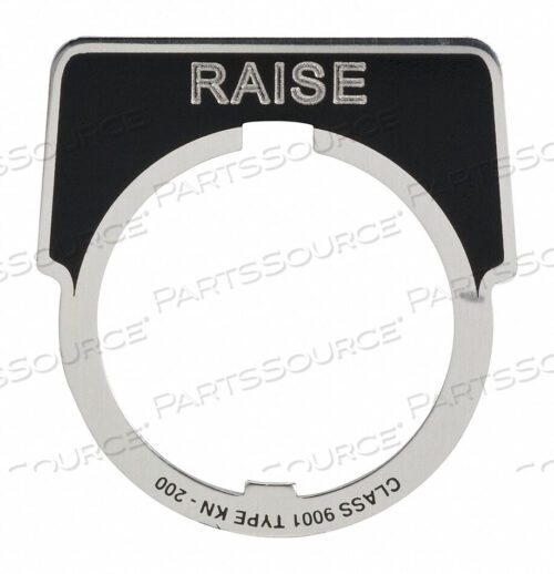 OEM#: 9001KN227ЛЕГЕНДНАЯ ПЛАСТИНА ПОЛУКРУГЛАЯ ПОДНЯТАЯ ЧЕРНАЯ от APC / American Power Conversion