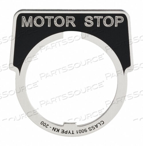 OEM#: 9001KN237ЛЕГЕНДНАЯ ПЛАСТИНА ПОЛУКРУГЛАЯ СТОПОР ДВИГАТЕЛЯ ЧЕРНАЯ от APC / American Power Conversion