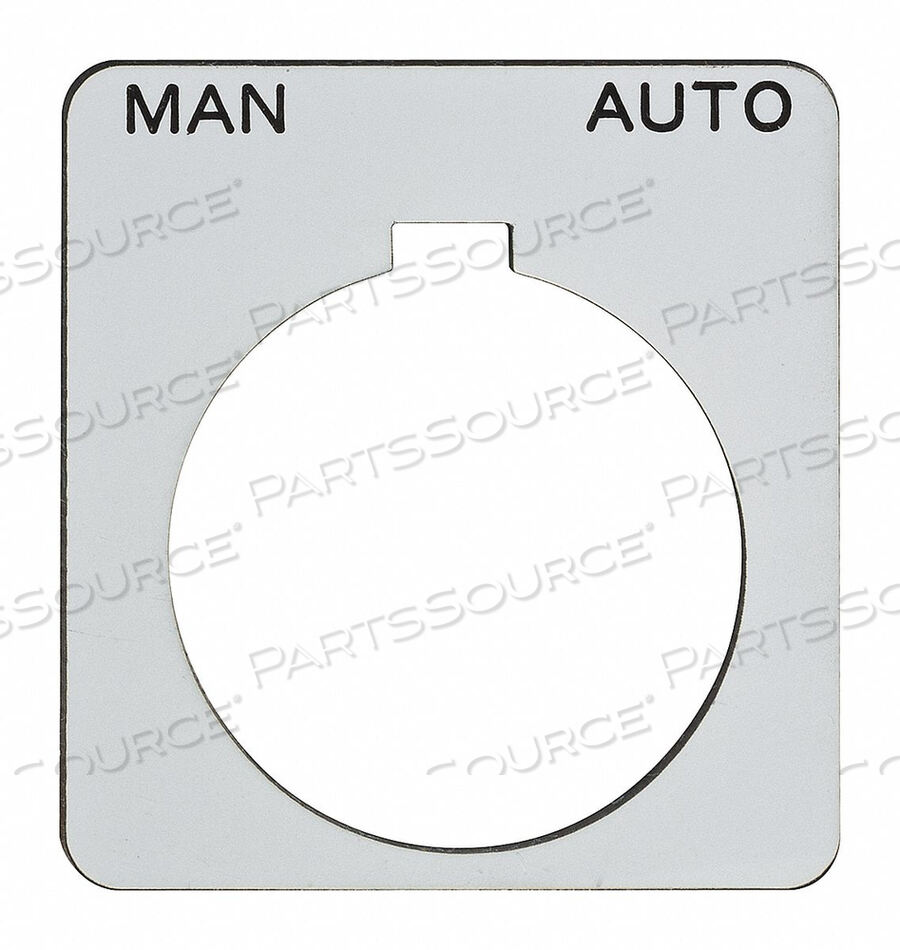 OEM#: 9001KN243WPLEGEND PLATE SQUARE MAN.-AUTO. WHITE от APC / American Power Conversion