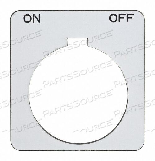 OEM#: 9001KN245WPLEGEND PLATE SQUARE ON-OFF WHITE от APC / American Power Conversion