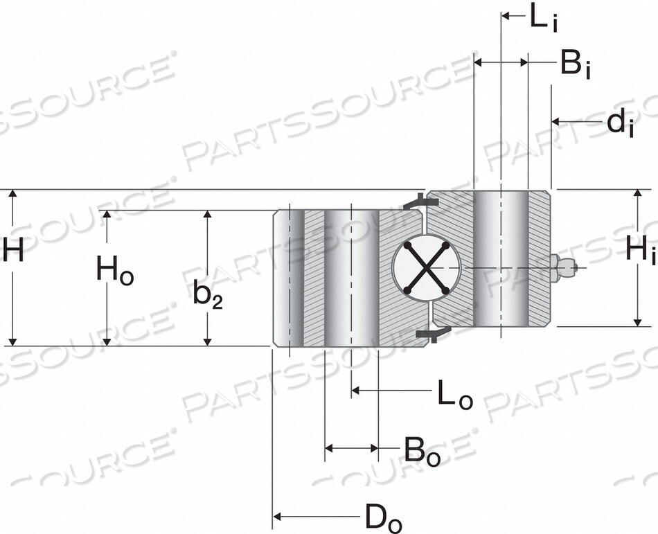 OEM#: STE-265ПОВОРОТНОЕ КОЛЬЦО СТАЛЬНОЕ 10.433 ID 17.086 OD от Silverthin Bearing