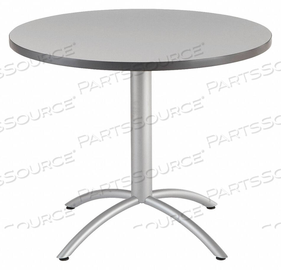 OEM#: 6564742 КРУГЛЫЙ СТОЛ ДЛЯ КАФЕ - СЕРАЯ СТОЛЕШНИЦА - СЕРИЯ CAFEWORKS от Iceberg Enterprises