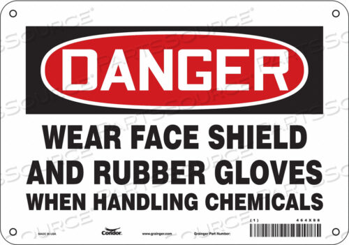 OEM#: 464X88ЗНАК БЕЗОПАСНОСТИ 10 Ш 7 В 0,032 ТОЛЩИНА от Condor
