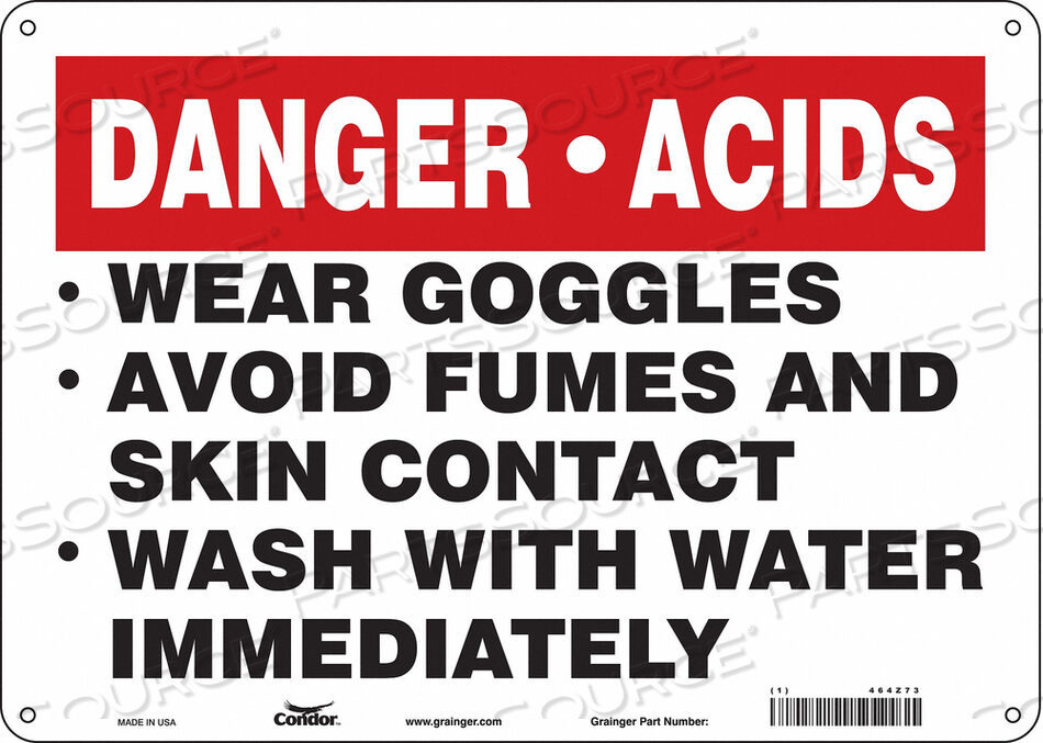 OEM#: 464Z73ЗНАК БЕЗОПАСНОСТИ 14 Ш 10 В 0,032 ТОЛЩИНА от Condor