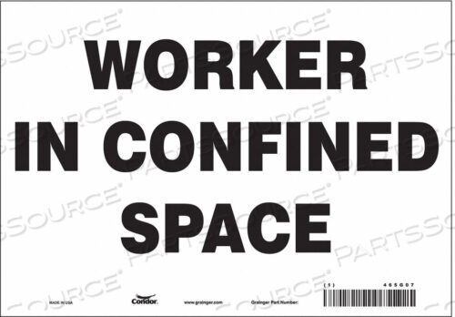 OEM#: 465G07ЗНАК БЕЗОПАСНОСТИ 7 H 10 W VINYL от Condor