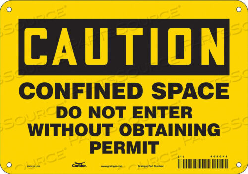 OEM#: 465G41ЗНАК БЕЗОПАСНОСТИ 7 H 10 W АЛЮМИНИЙ от Condor