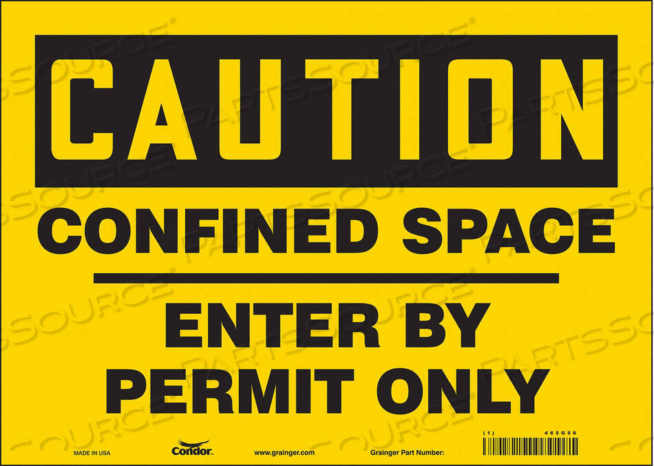 OEM#: 465G56ЗНАК БЕЗОПАСНОСТИ 10 H 14 W VINYL от Condor