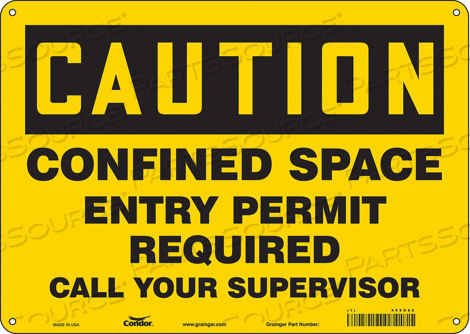OEM#: 465G62ЗНАК БЕЗОПАСНОСТИ 10 H 14 W ПЛАСТИКОВЫЙ от Condor