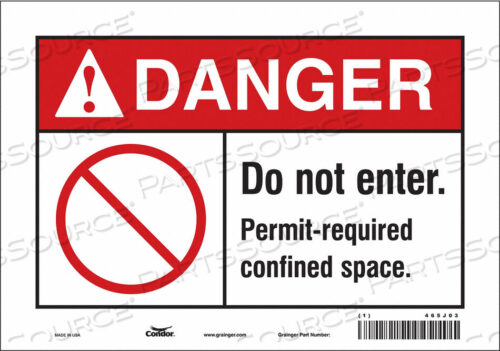 OEM#: 465J03ЗНАК БЕЗОПАСНОСТИ 7 H 10 W VINYL от Condor