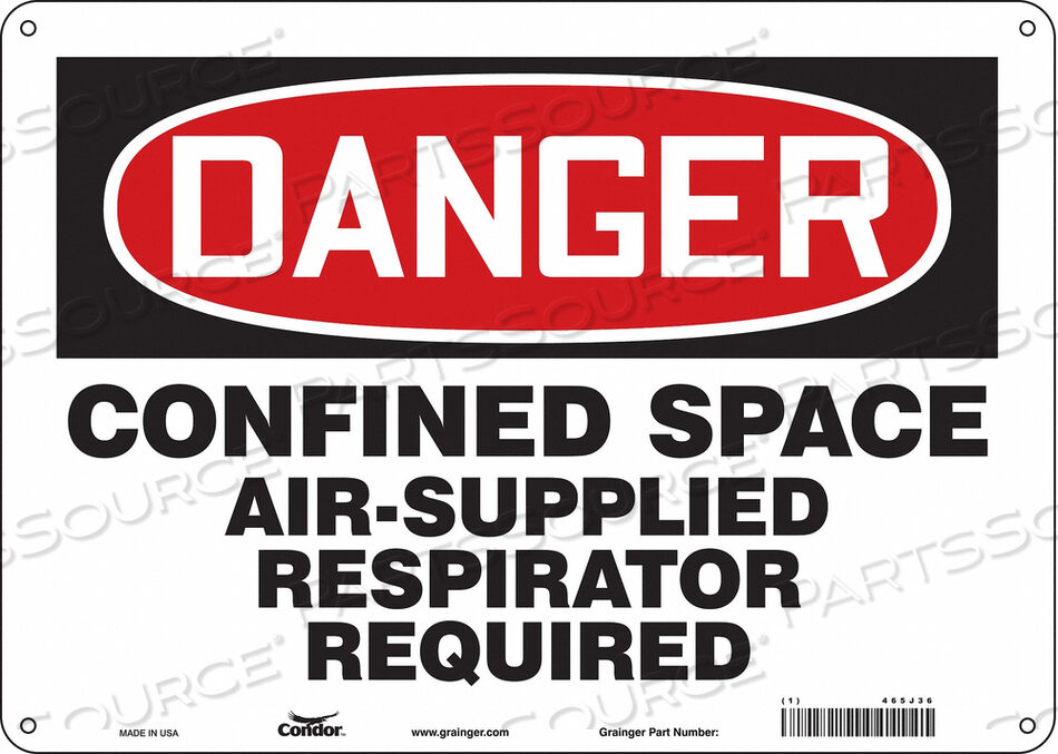 OEM#: 465J36ЗНАК БЕЗОПАСНОСТИ 10 H 14 W ПЛАСТИКОВЫЙ от Condor