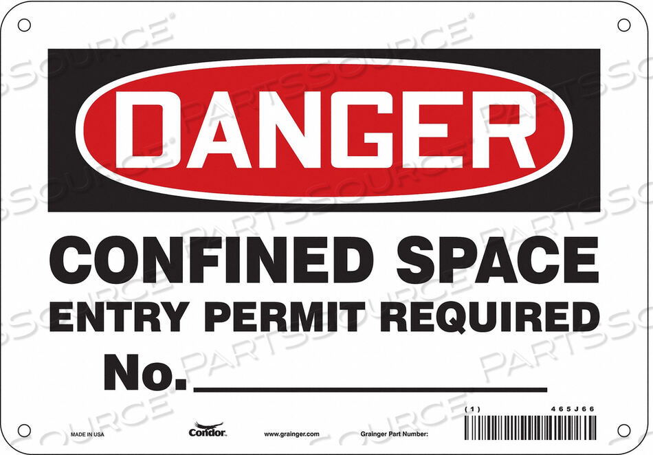 OEM#: 465J66ЗНАК БЕЗОПАСНОСТИ 7 H 10 W АЛЮМИНИЙ от Condor