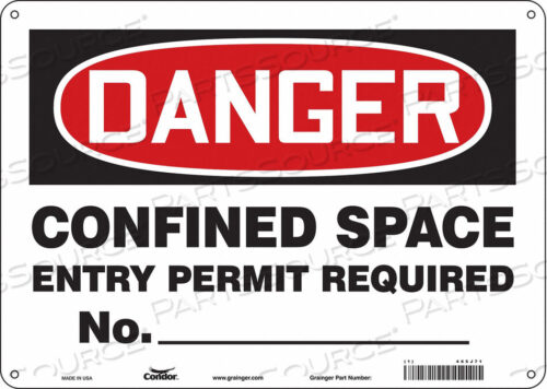 OEM#: 465J71ЗНАК БЕЗОПАСНОСТИ 10 H 14 W ПЛАСТИКОВЫЙ от Condor