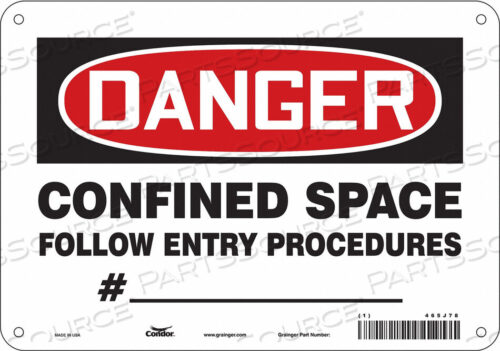 OEM#: 465J78ЗНАК БЕЗОПАСНОСТИ 7 H 10 W ПЛАСТИКОВЫЙ от Condor