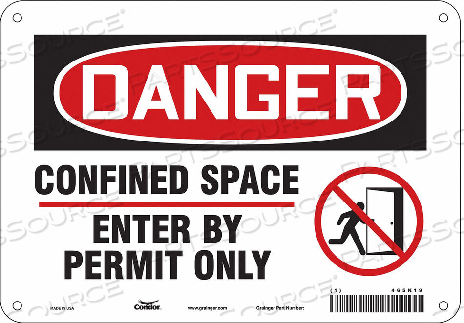 OEM#: 465K19ЗНАК БЕЗОПАСНОСТИ 7 H 10 W ПЛАСТИКОВЫЙ от Condor