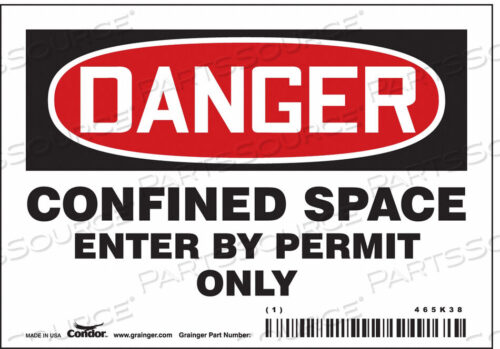 OEM#: 465K38ЗНАК БЕЗОПАСНОСТИ 3-1/2 H 5 W ВИНИЛОВЫЙ от Condor