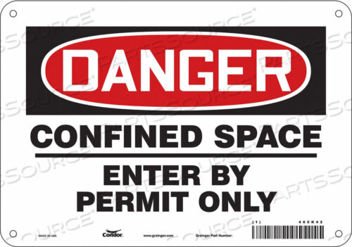 OEM#: 465K42J6916 ЗНАК БЕЗОПАСНОСТИ 7 H 10 W АЛЮМИНИЙ от Condor