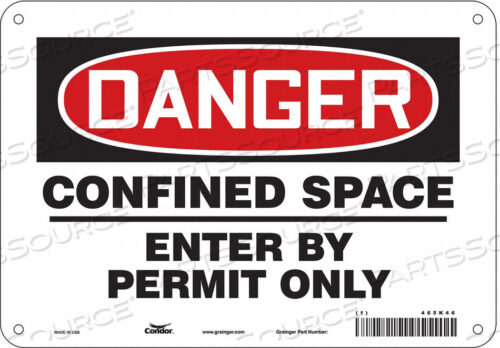 OEM#: 465K46J6916 ЗНАК БЕЗОПАСНОСТИ 7 H 10 W ПЛАСТИКОВЫЙ от Condor