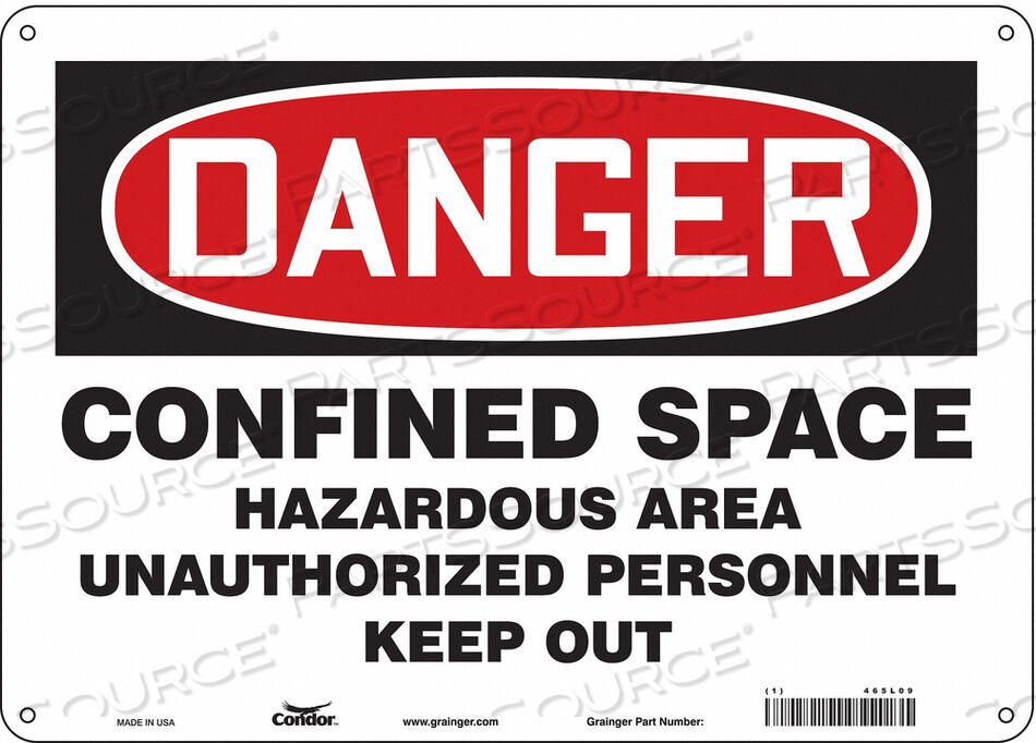 OEM#: 465L09ЗНАК БЕЗОПАСНОСТИ 10 H 14 W ПЛАСТИКОВЫЙ от Condor